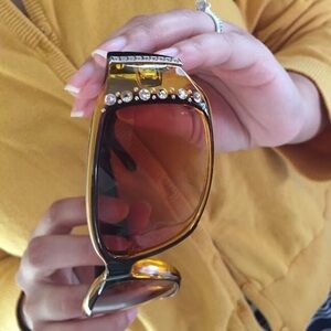 Crystal Accent Sunglasses